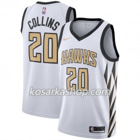 Dres Atlanta Hawks John Collins 20 Nike 2018-19 City Edition Bijela Swingman